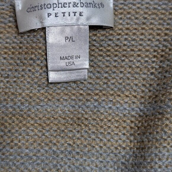 Christopher & Banks Long Sleeve Cardigan Size Large - Picture 7 of 8